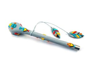 Gadzyl Long Aztec Metal Pipe | Bowl For Weed | Marijuana Pipes | Pipes
