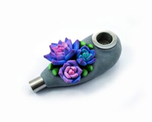 Gadzyl Succulent Metal Pipe | Bowls Weed | Pipes For Weed | Pot Pipes