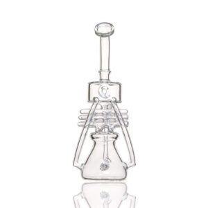 12" Swiss Perc Recycler Dab Rig | Wax Rigs For Sale | Free NZ Shipping