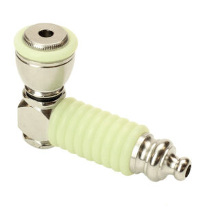 Big Pipe 2.5" Glow Micro Metal Pipe | Weed Pipe | Smoking Bowls | Pipes