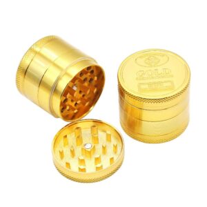 GOLD Coin Weed Grinder | Herb Grinder For Sale | 420 Gifts
