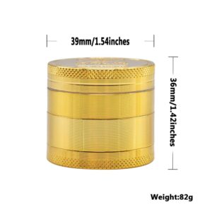 GOLD Coin Weed Grinder | Herb Grinder For Sale | 420 Gifts