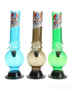 Graffix 10" Bubble Skinny Acrylic Bong | Cheap Bongs For Sale | Bomgs