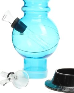 Graffix 10" Bubble Skinny Acrylic Bong | Cheap Bongs For Sale | Bomgs