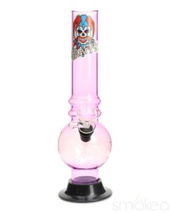 Graffix 10" Bubble Skinny Acrylic Bong | Cheap Bongs For Sale | Bomgs