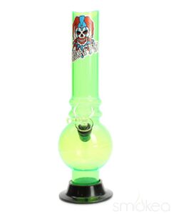 Graffix 10" Bubble Skinny Acrylic Bong | Cheap Bongs For Sale | Bomgs