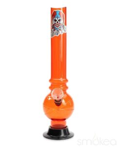 Graffix 12" Bubble Skinny Acrylic Bong | Cheap Bongs For Sale | Bomgs
