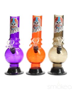 Graffix 8" Bubble Skinny Acrylic Bong | Cheap Bongs For Sale | Bomgs