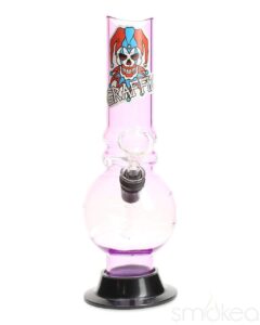 Graffix 8" Bubble Skinny Acrylic Bong | Cheap Bongs For Sale | Bomgs