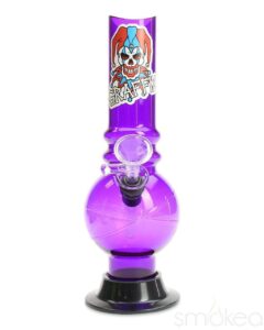 Graffix 8" Bubble Skinny Acrylic Bong | Cheap Bongs For Sale | Bomgs