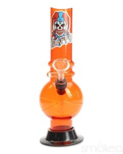 Graffix 8" Bubble Skinny Acrylic Bong | Cheap Bongs For Sale | Bomgs