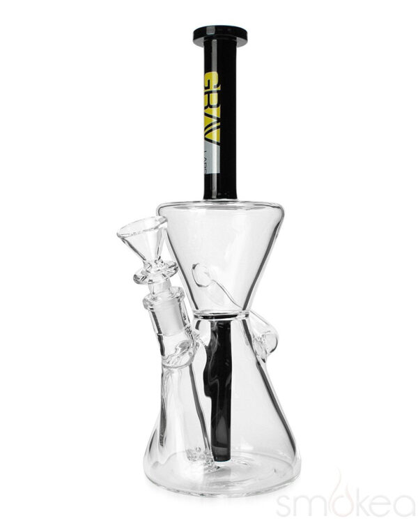 GRAV 10" Hourglass Recycler Bong | Glass Bongs For Sale | Funny Bongs
