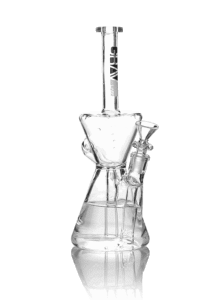 GRAV 10" Hourglass Recycler Bong | Glass Bongs For Sale | Funny Bongs