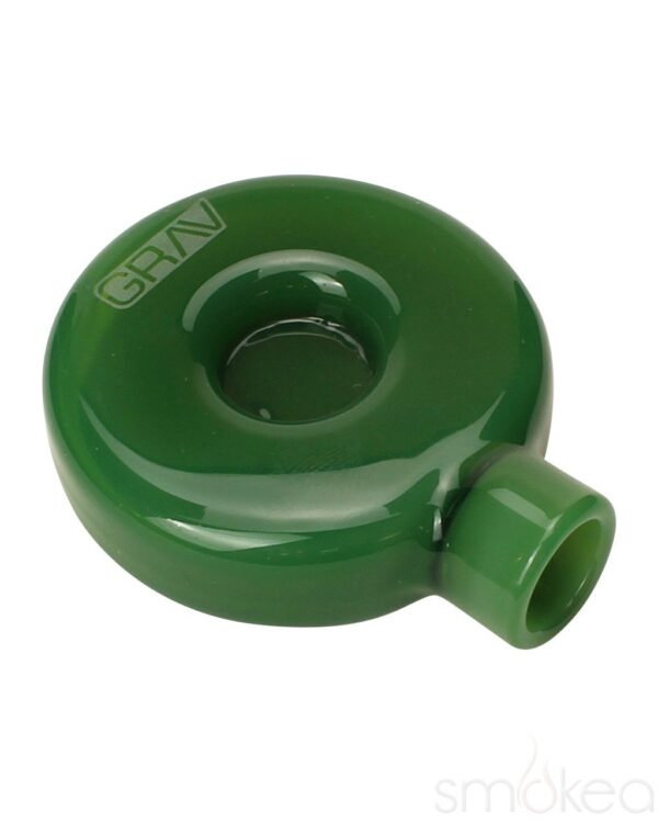 GRAV 2.2" Donut Chillum | Glass Pipes | Unique Glass Pipes | Pot Pipe
