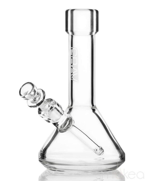 GRAV 6" Mini Beaker Bong | Glass Bongs For Sale/Beaker Bongs For Sale