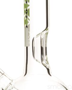 GRAV 8" Round Waterpipe w/ Fixed Downstem | Cool Glass Bongs | Bomgs