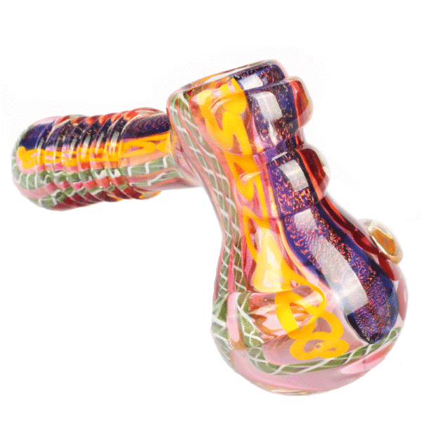 Fumed Glass Hammer Bubbler | Spoon Weed Pipes For Sale | Free NZ Shipping