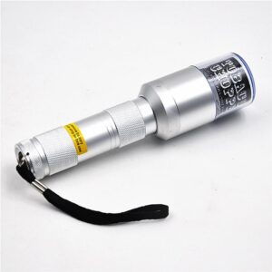 Handheld Electric Herb Grinder The Flashlight (3 Colors) - Silver