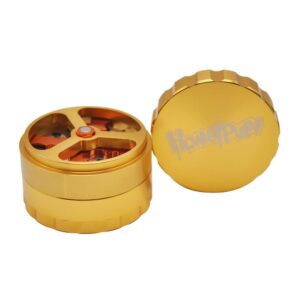 Honeypuff Blade Runner Herb Grinder 4 Layer 61 Mm (3 Color)