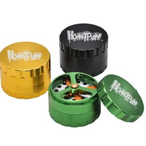 Honeypuff Blade Runner Herb Grinder 4 Layer 61 Mm (3 Color)