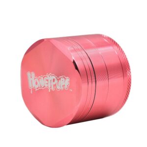 Honeypuff Easy-Grind Herb Grinder 4 Layer 50Mm (3 Color) - Red