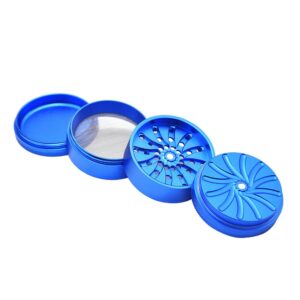 Honeypuff Novelty Flower Pedal Herb Grinder 4 Layer (3 Colors)