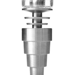 Hybrid Titanium/quartz Domeless Universal Nail