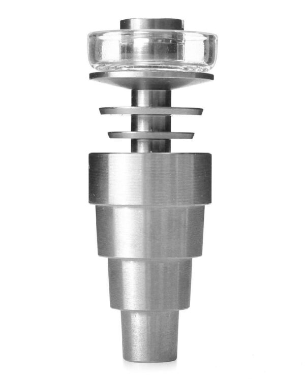 Hybrid Titanium/quartz Domeless Universal Nail
