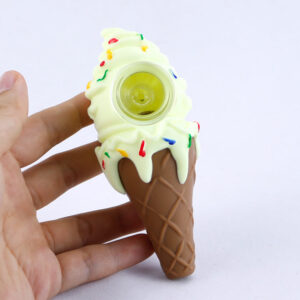 Ice Cream Silicone Hand Pipe | Novelty Pipes For Sale | Free NZ Shipping