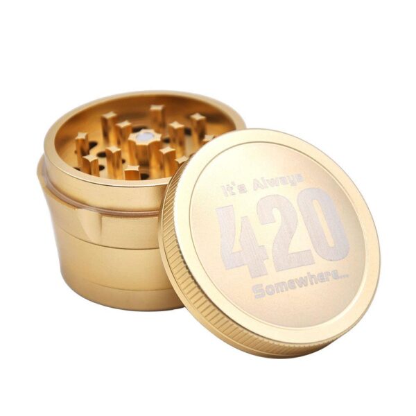 420 Theme Weed Grinder | Herb Grinders For Sale | 420 Gifts