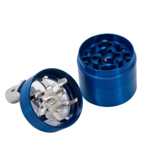 Zinc Alloy 4 Layer Crank Herb Grinder For Sale | Free NZ Shipping