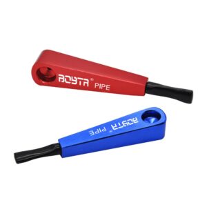 Straight Metal One Hitter Pipe | Chillums For Sale | Free NZ Shipping