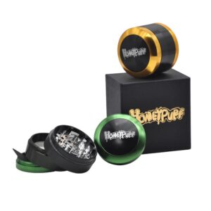 Honeypuff Aluminum Alloy Weed/Herb Grinder For Sale | Free NZ Shipping