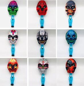 Colorful Gas Mask Bong Acrylic Water Pipe For Sale | Free NZ Shipping