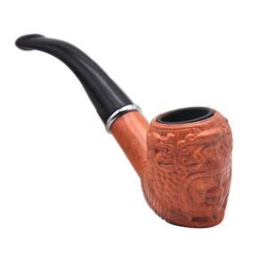 Classic Engraved Wooden Pipe/Smoking Pipes For Sale | Free NZ Shipping