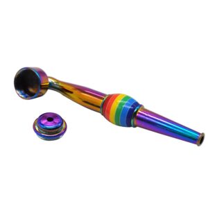 Multi-color Ball Metal Pipe Cap | Pot Pipes For Sale | Free NZ Shipping