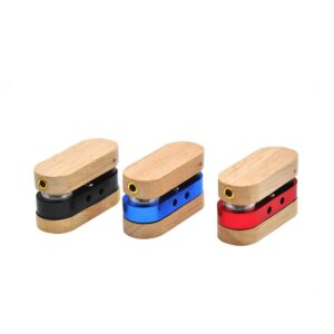 Wood Rotating Smoking Weed Pipe | Pot Pipes For Sale | Free NZ Shipping