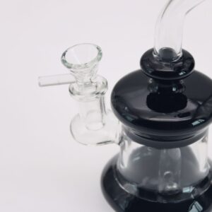 6" Starry Sky Ball Black Dab Rig | Wax Rigs For Sale | Free NZ Shipping
