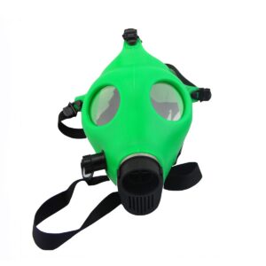 Smoking Silicone Gas Mask Bong with Acrylic Water Pipe | Free NZ Shipping