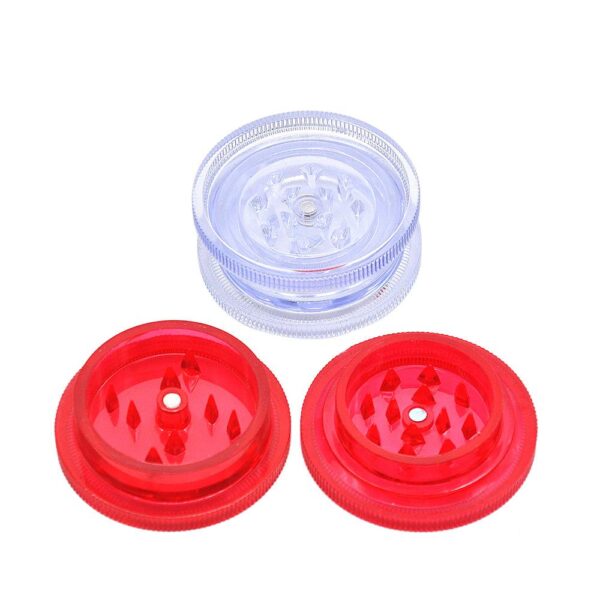 Plastic 2 layer Mini Herb/Weed Grinders For Sale | Free NZ Shipping