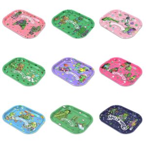 Multi Pattern Portable Tinplate Rolling Tray For Sale | Free NZ Shipping