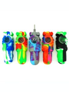 Camouflage Silicone Nectar Collector Pipe For Sale | Free NZ Shipping