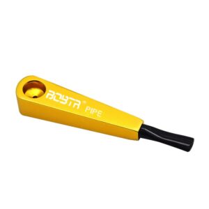 Straight Metal One Hitter Pipe | Chillums For Sale | Free NZ Shipping