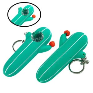 Cactus Silicone Pipe Key Chain | Weed Pipes For Sale | Free NZ Shipping
