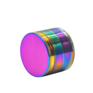 Rainbow Zinc Alloy Mill Weed/Herb Grinder For Sale | Free NZ Shipping