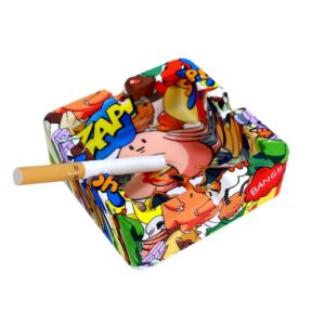 Creative Painting Silicone Cigarette Ashtray For Sale | Free NZ Shipping