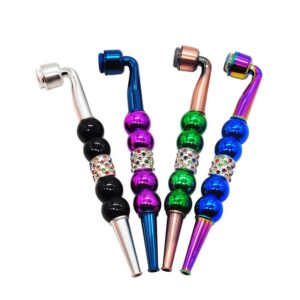 Colored Metal Pot Pipe w/ Cap | Weed Pipes For Sale | Free NZ Shipping