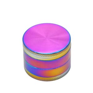 Rainbow Zinc Alloy Mill Weed/Herb Grinder For Sale | Free NZ Shipping