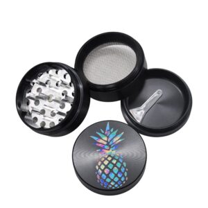 Pineapple Herb Grinder/Weed Grinders 4 Piece For Sale | Free NZ Shipping