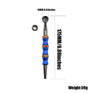 Bamboo Stem Metal Pot Pipe | Smoking Pipes For Sale | Free NZ Shipping